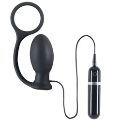 Dark Stallions Thriller Ass 3 Inch Oval Butt Plug