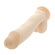 Basix 12 Inch Dong with Suction Cup Flesh