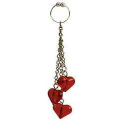 Asian Hearts Navel Ring