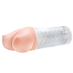 Cyberskin Ice Action View Double D Tit Fuck Stroker